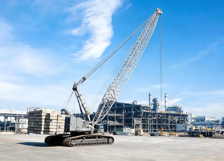 Flagship Manitowoc lattice boom crawler crane